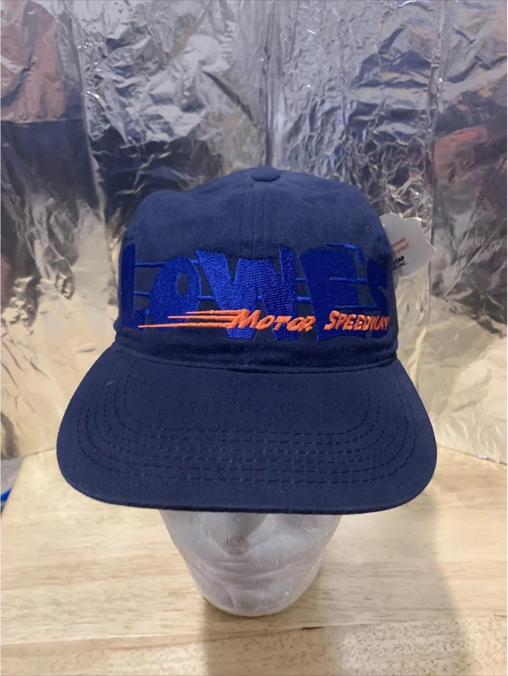 Lowe’s Motor Speedway BLOCK LETTERA NASCAR Youth Snapback Baseball Cap RARE